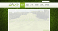 Desktop Screenshot of belturbetgolfclub.com