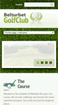 Mobile Screenshot of belturbetgolfclub.com